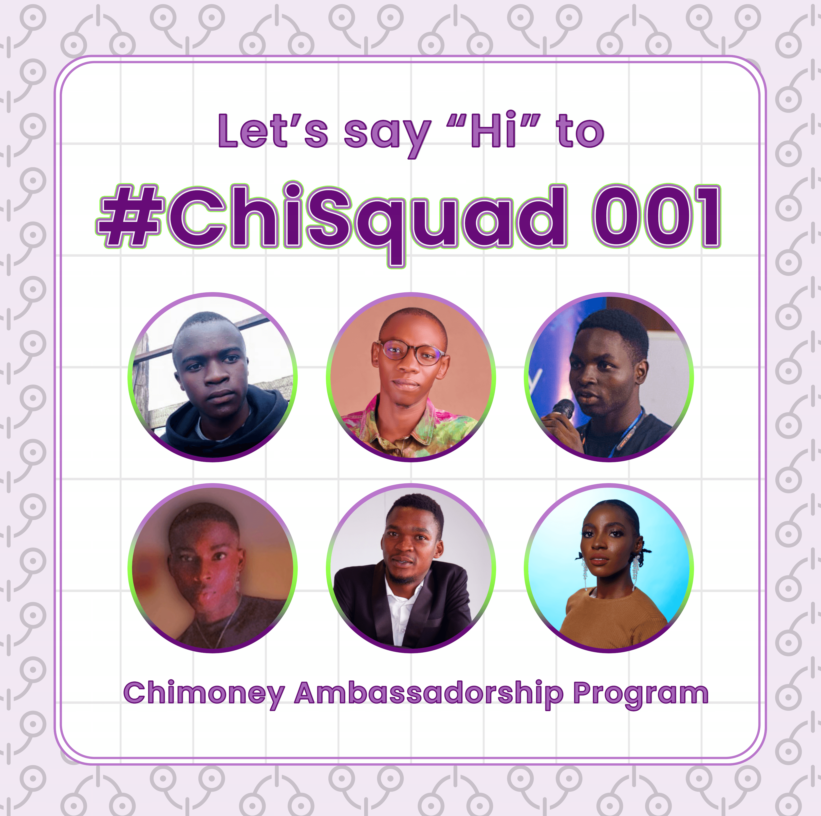 Chimoney ambassador ChiSquad 001