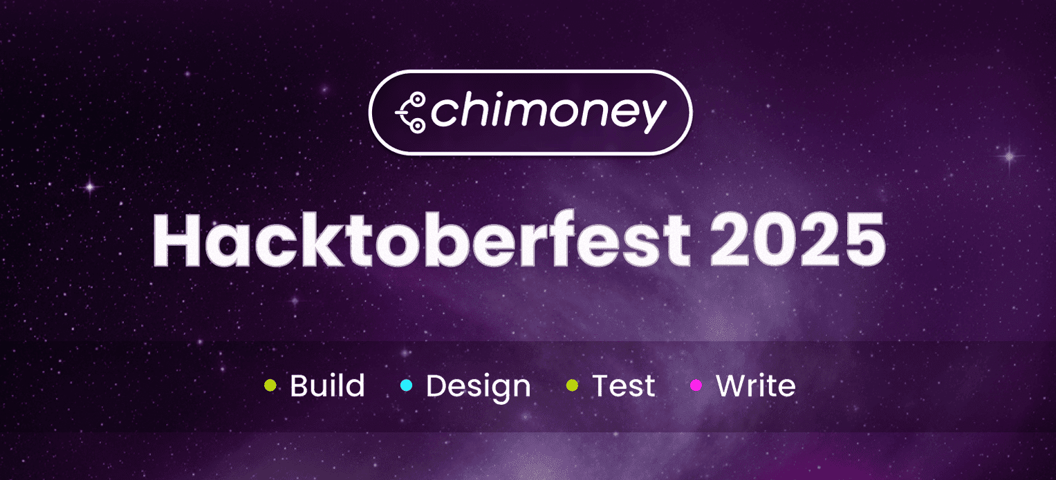Hacktoberfest 2025: Build, Contribute, and Learn with Chimoney 🚀