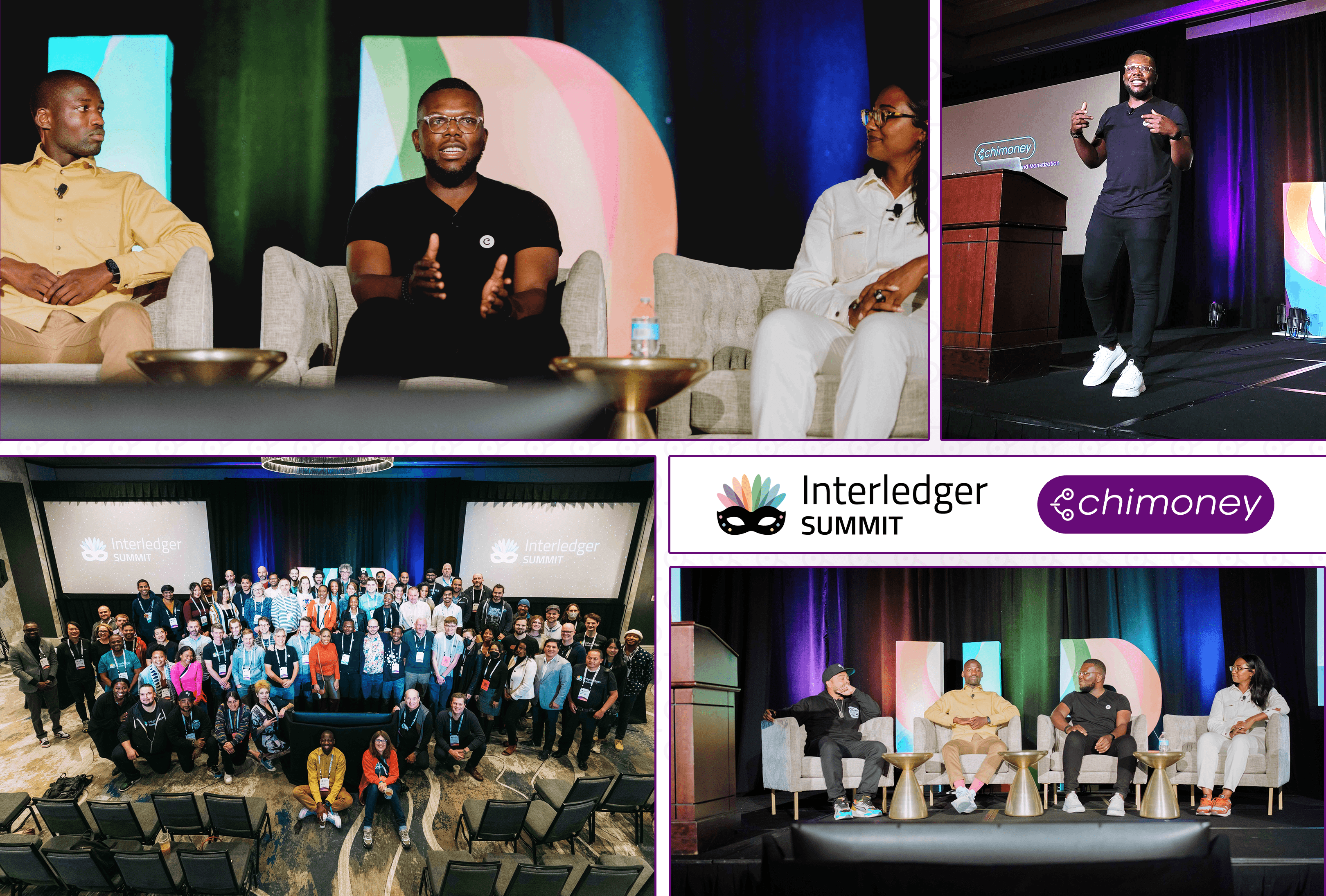 Uchi, Chimoney founder and CEO, at Interledger Summit 2022