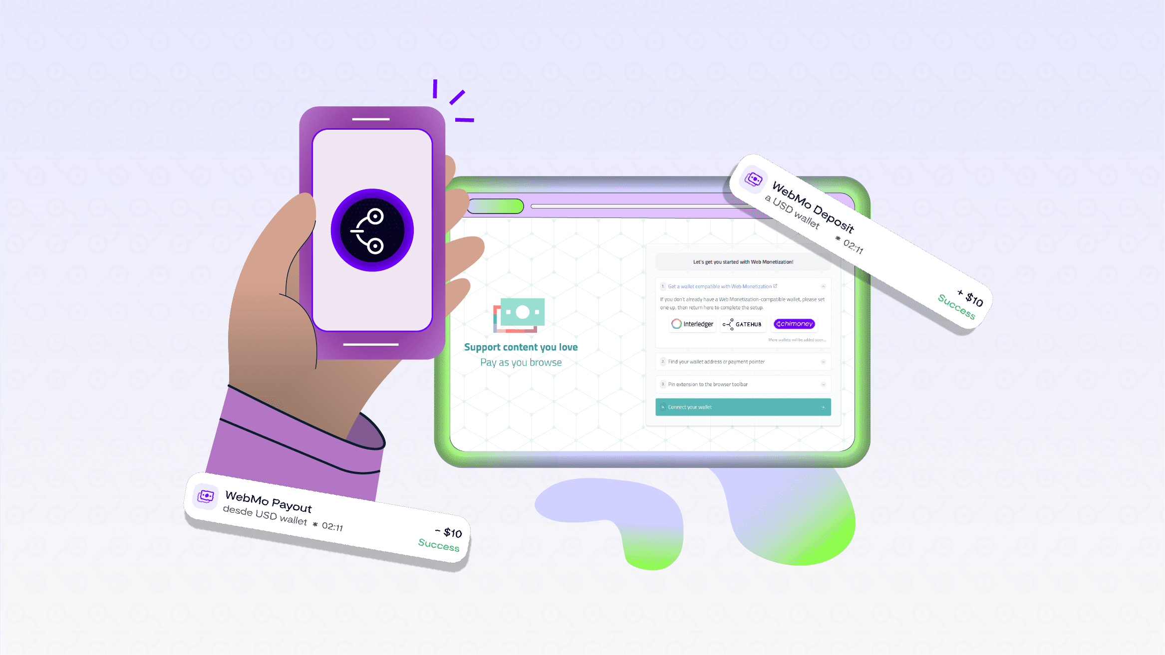 How to Get Started with Web Monetization using Chimoney App